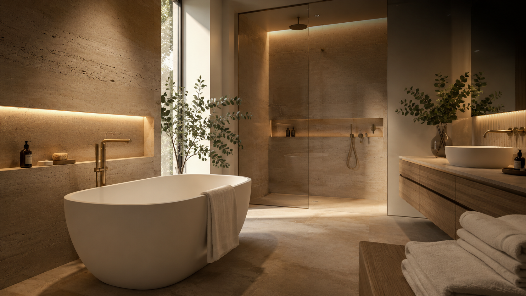 Moderne badkamer interieur